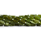 10x6mm Idocrase Faceted Nuggets 12 inch 31 beads - The Bead Traders