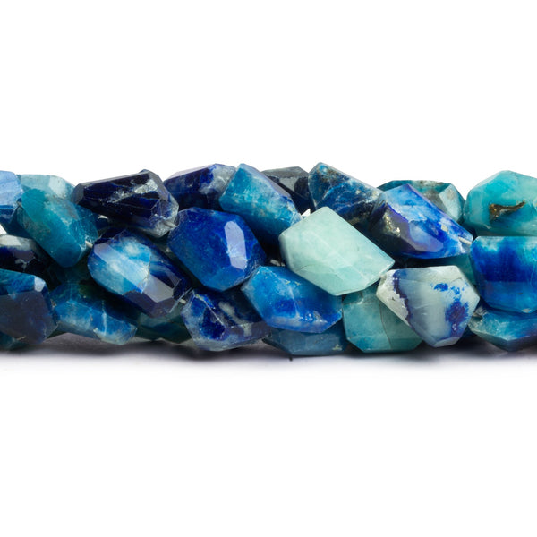 10x7mm Afghanite Faceted Nuggets 8 inch 20 beads