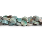 10x7mm Azurite Plain Ovals 15 inch 40 beads - The Bead Traders
