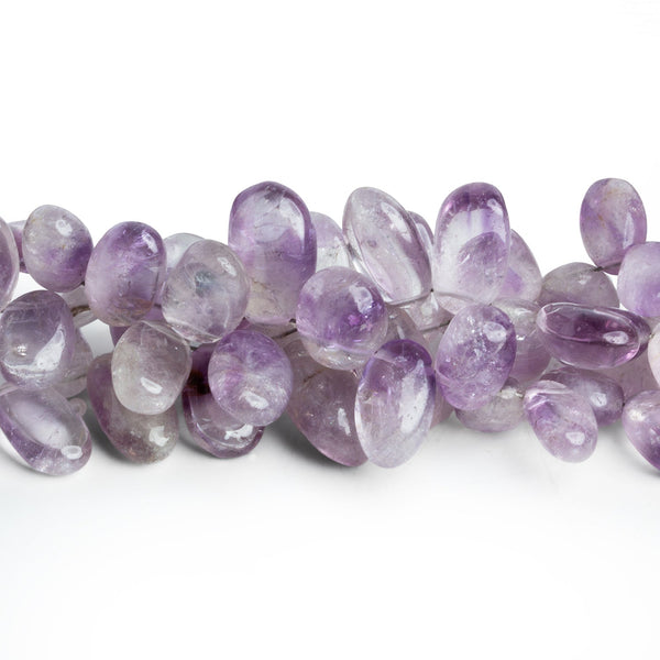 10x7mm Cape Amethyst Top-Drilled Ovals 16 inch 90 beads