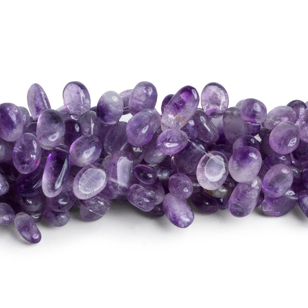10x7mm Cape Amethyst Top-Drilled Ovals 16 inch 95 beads