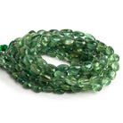 10x7mm Green Apatite Plain Ovals 15 inch 36 beads - The Bead Traders