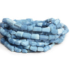 10x7mm Owyhee Denim Opal Faceted Nuggets 16 inch 38 beads - The Bead Traders