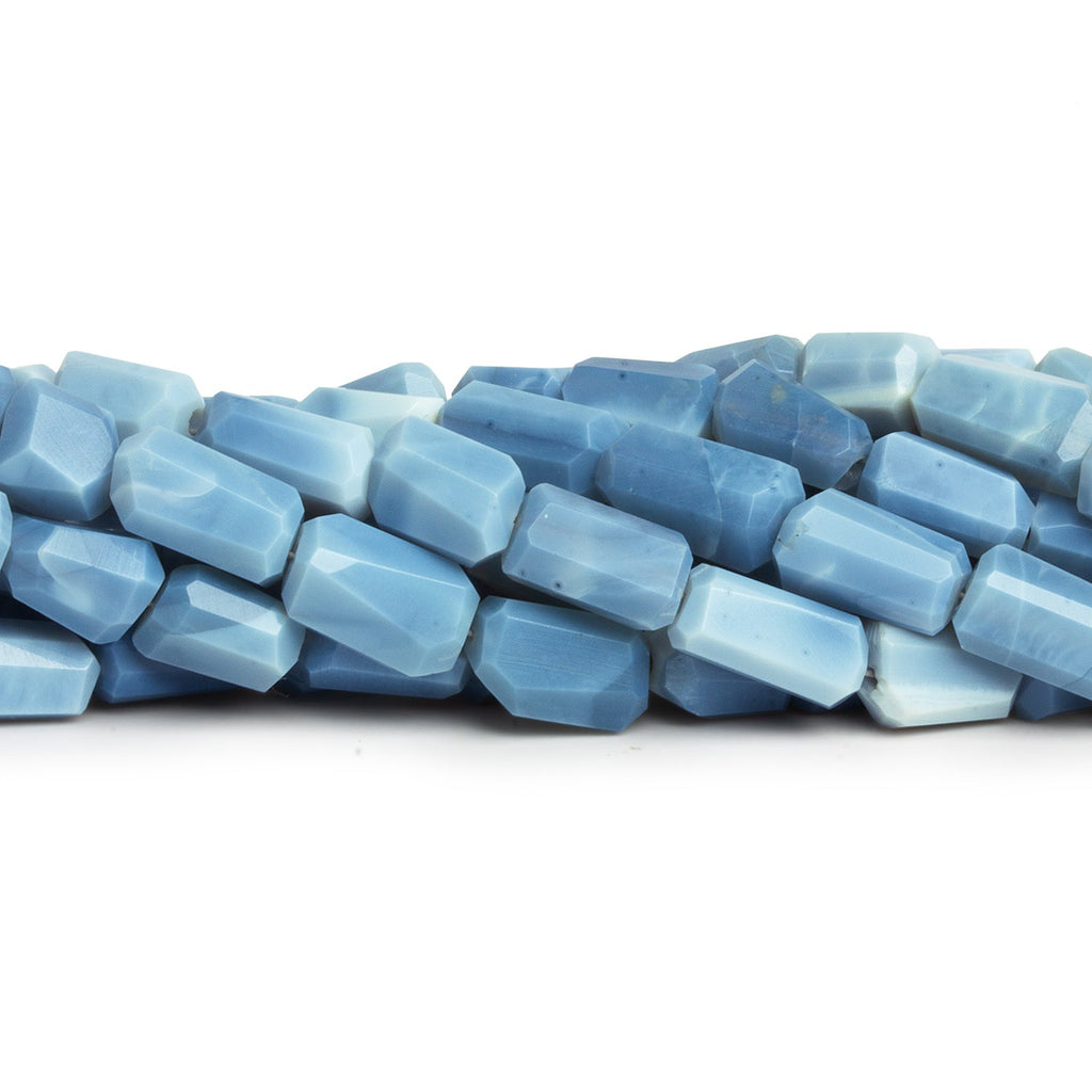 10x7mm Owyhee Denim Opal Faceted Nuggets 16 inch 38 beads - The Bead Traders