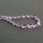 10x7mm Pink Amethyst Faceted Teardrops 8 inch 20 beads - The Bead Traders