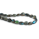 10x8mm Labradorite Faceted Ovals 8 inch 18 beads - The Bead Traders