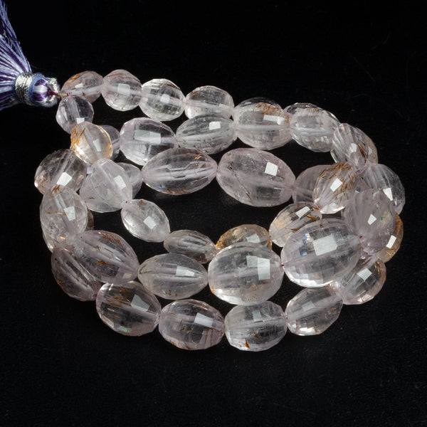 10x8mm Moss Amethyst Faceted Ovals 16 inch 41 beads