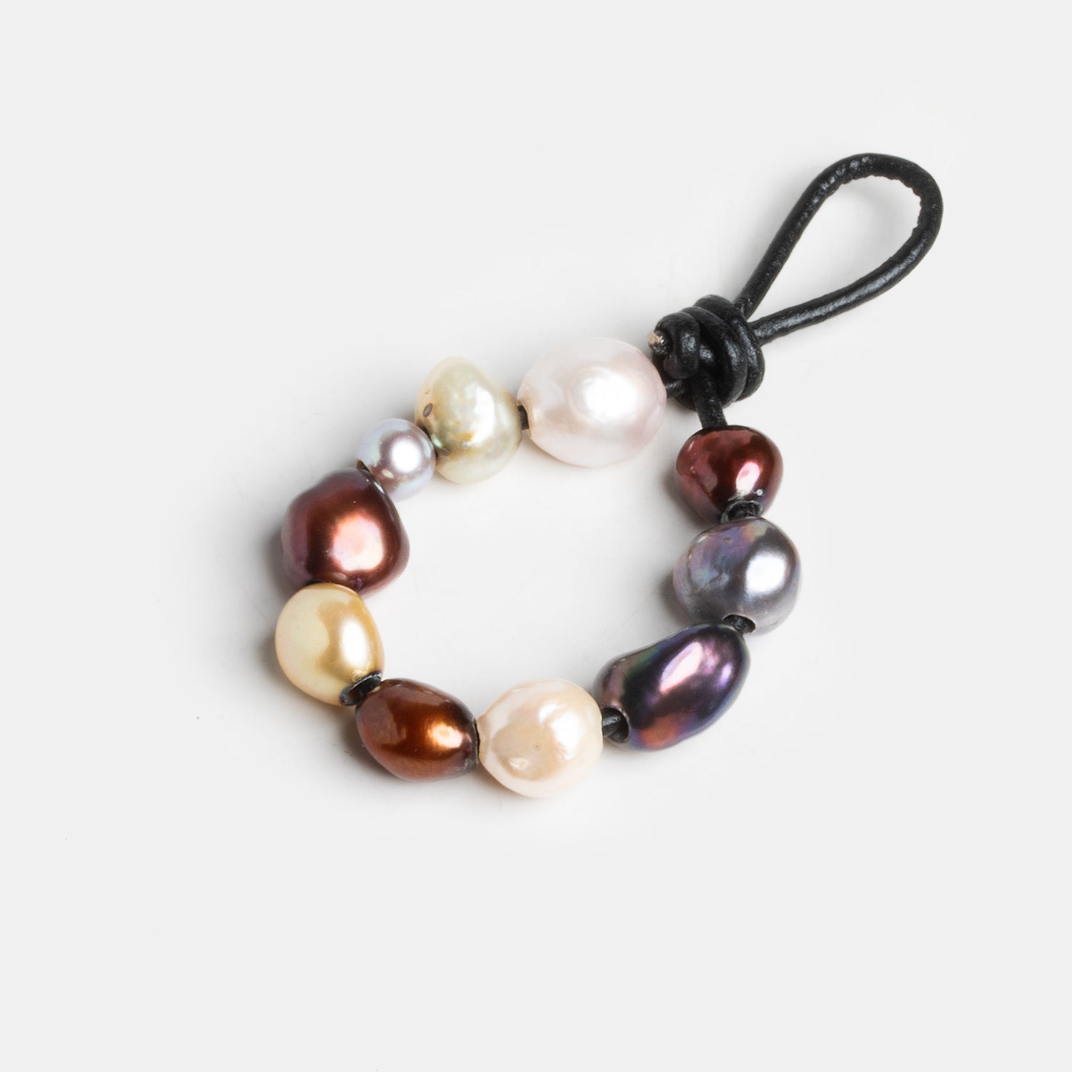 10x8mm Multicolor Large Hole Multishape Pearls 10 Beads - The Bead Traders