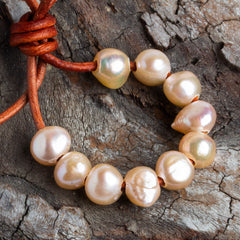 Large Hole Freshwater Pearls