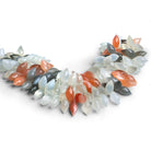 11x5mm Multicolor Moonstone Rounded Marquises 8 inch 70 beads - The Bead Traders
