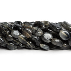 Tourmalinated Quartz Beads