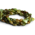 11x9mm Grossular Garnet Plain Nuggets 16 inch 35 beads - The Bead Traders