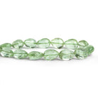 11x9mm Prasiolite Faceted Pears 8 inch 18 beads - The Bead Traders