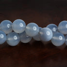 12mm Turkish Chalcedony Plain Rounds 16 inch 33 beads - The Bead Traders