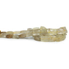 12x10mm Rutilated Quartz Faceted Rectangles 15 inch 27 beads - The Bead Traders