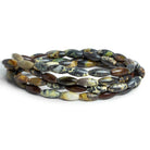 12x5mm Serpentine Plain Bicones 15 inch 33 beads - The Bead Traders