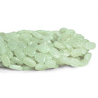 12x7mm Aventurine Plain Oval Nugget 14 inch 28 beads - The Bead Traders
