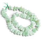 12x7mm Green Amazonite Plain Nuggets 16 inch 65 beads - The Bead Traders