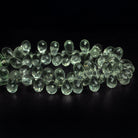 12x7mm Prasiolite Faceted Teardrops 8 inch 63 beads - The Bead Traders