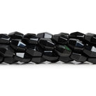 12x8mm Rainbow Obsidian Bicones 16 inch 33 beads - The Bead Traders
