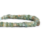 13x10mm Aquamarine Natural Crystals 7.5 inch 19 beads - The Bead Traders
