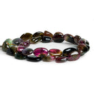 13x10mm Multicolor Tourmaline Plain Nuggets 15 inch 28 beads - The Bead Traders