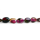 13x10mm Multicolor Tourmaline Plain Nuggets 15 inch 28 beads - The Bead Traders