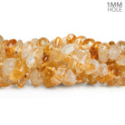 13x8mm Bi - Color Citrine Plain Nuggets 16 inch 83 beads - The Bead Traders