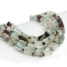 13x8mm Lodolite Faceted Tubes 15 inch 27 beads - The Bead Traders