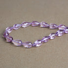 13x8mm Pink Amethyst Faceted Teardrops 8 inch 15 beads - The Bead Traders