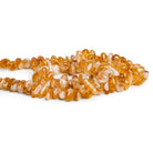13x9mm Bi - Color Citrine Plain Nuggets 16 inch 63 beads - The Bead Traders