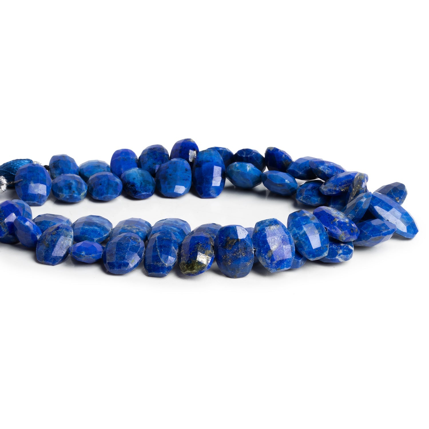 13x9mm Lapis Lazuli Pillows - Lot of 2 - The Bead Traders