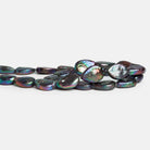 14x10mm Peacock Pear Pearls 15 inch 25 beads - The Bead Traders
