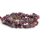 14x10mm Ruby Natural Crystals 15 inch 90 beads - The Bead Traders
