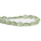 14x11mm Matte Prasiolite Plain Ovals 7.5 inch 13 beads - The Bead Traders