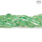 14x8mm Prehnite Plain Nuggets 16 inch 30 beads 1mm Large Hole - The Bead Traders