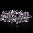 14x9mm Pink Amethyst Faceted Teardrops 7.5 inch 64 beads - The Bead Traders