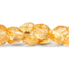 15x11mm Citrine Faceted Nuggets 15 inch 24 beads - The Bead Traders