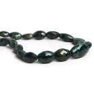 15x11mm Sapphire Faceted Nuggets 9 inch 16 beads - The Bead Traders