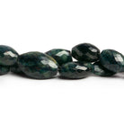 15x11mm Sapphire Faceted Nuggets 9 inch 16 beads - The Bead Traders