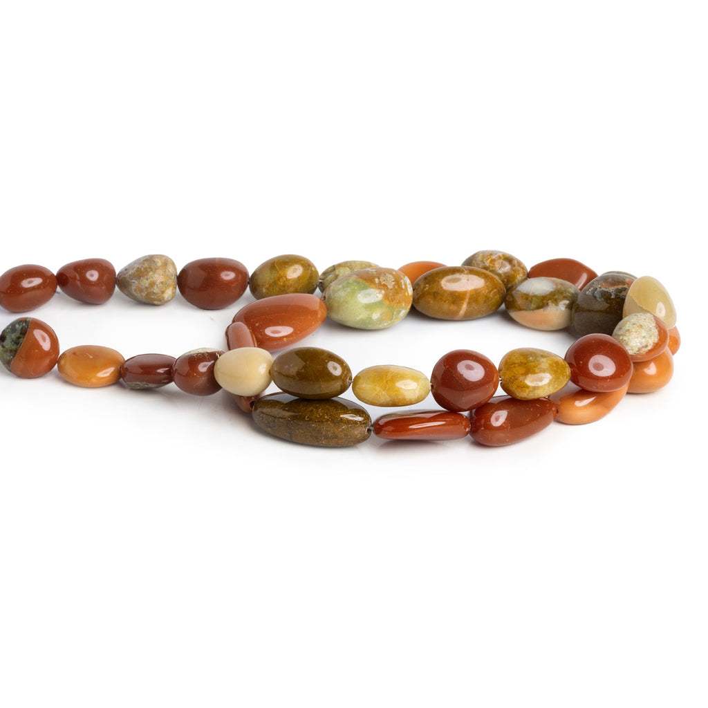 15x11mm Tree Opal Plain Nuggets 18 inch 29 beads - The Bead Traders