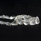 15x13mm Crystal Quartz Handcut Nuggets 12 inch 20 beads - The Bead Traders