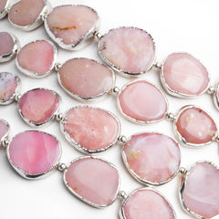 Pink Peruvian Opal Beads