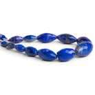 15x8mm Lapis Lazuli Faceted Bicones 7.5 inch 12 beads - The Bead Traders