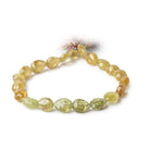 15x9mm Grossular Garnet Faceted Pears 8 inch 18 beads - The Bead Traders