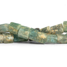 16x12mm Aquamarine Natural Crystals 7.5 inch 12 beads - The Bead Traders