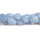 16x12mm Turkish Chalcedony Hand Polished Nuggets 16 inch 24 beads - The Bead Traders
