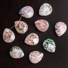 16x13mm Jasper Pear Focal 1 Bead - The Bead Traders