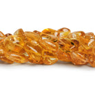 17x10mm Citrine Plain Nuggets 14 inch 24 beads - The Bead Traders