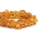 17x10mm Citrine Plain Nuggets 14 inch 24 beads - The Bead Traders